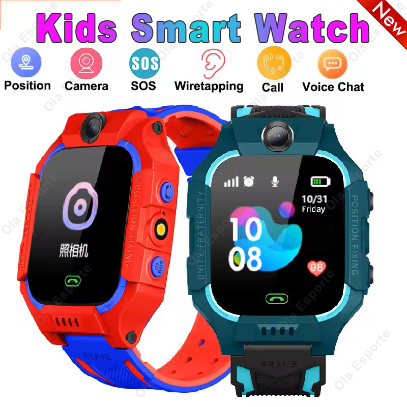 Smartwatch Watches For Kid Boy With Alarm - Reloj inteligente para niños, tarjeta Sim