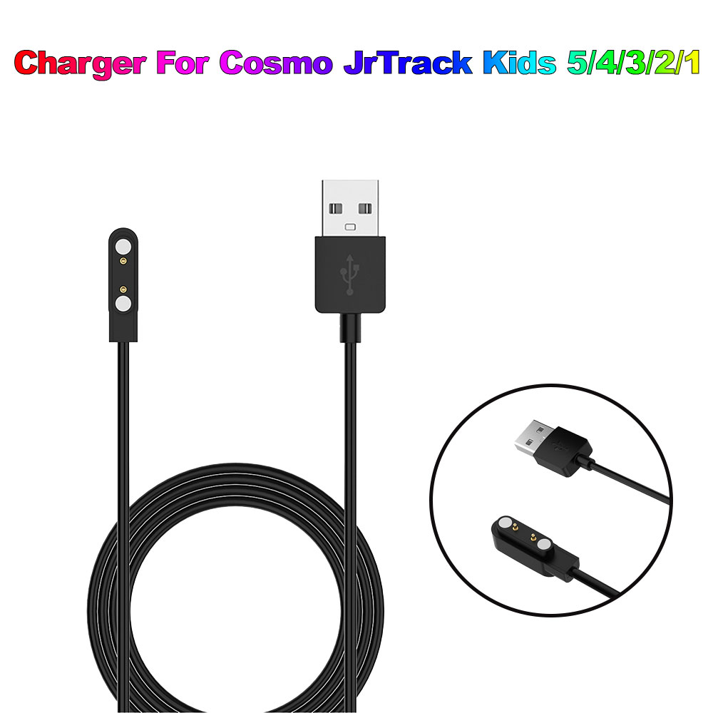 Smartwatch Watches Kids - Cable cargador de 60cm, adaptador de
