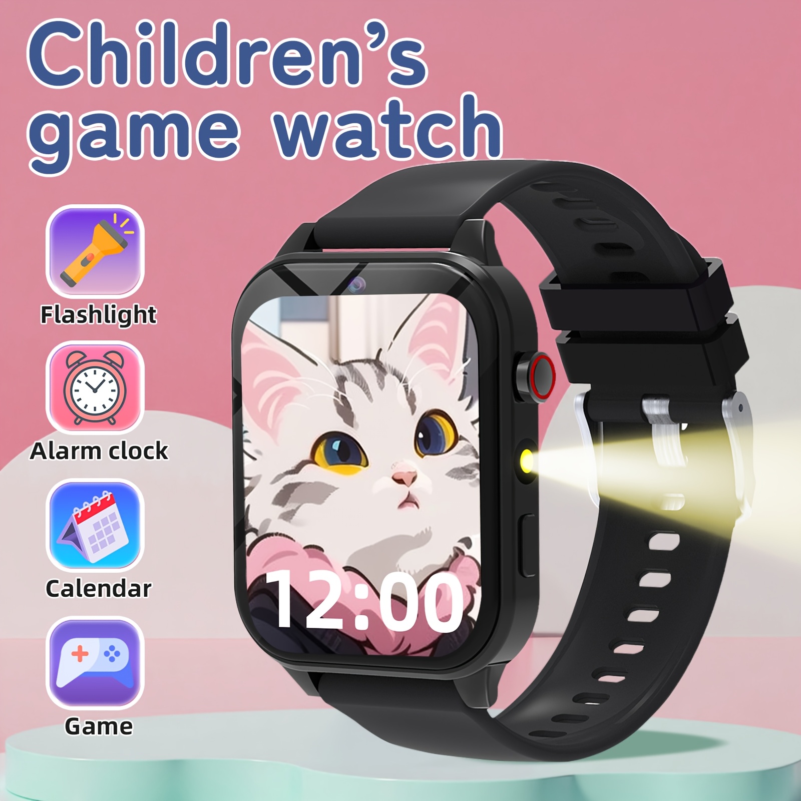 Smartwatch Watches For Boys - Reloj Inteligente Educativo para Niños con