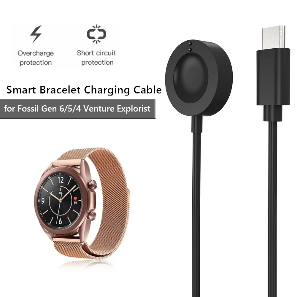 Fossil Watches Smartwatch Gen 5 - Base de carga rápida magnética USB