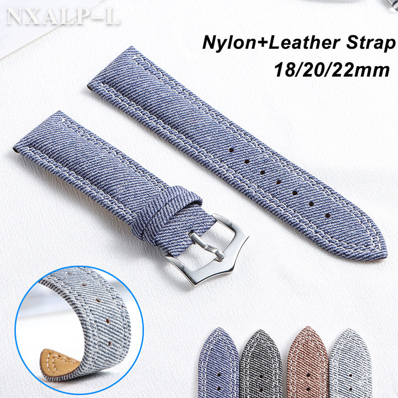 Omega Watches Smartwatch - Correa de reloj de nailon de