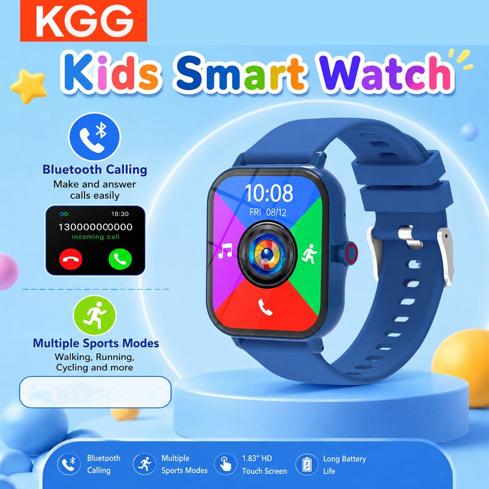 Smartwatch Watches For Kid Boy With Alarm - Reloj Inteligente para Niños con Pantalla