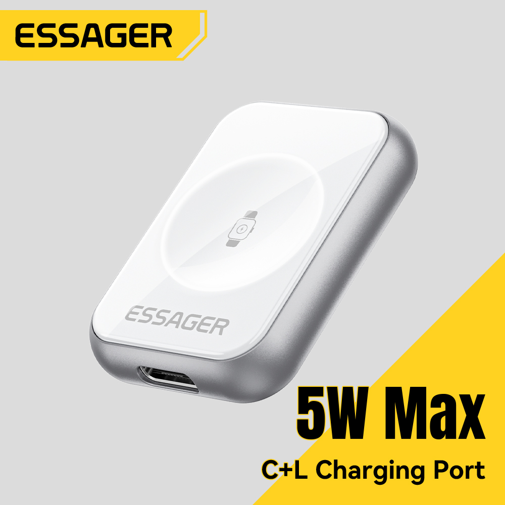 Watch 7 Smartwatch Iphone - Cargador inalámbrico magnético Essager de 5W