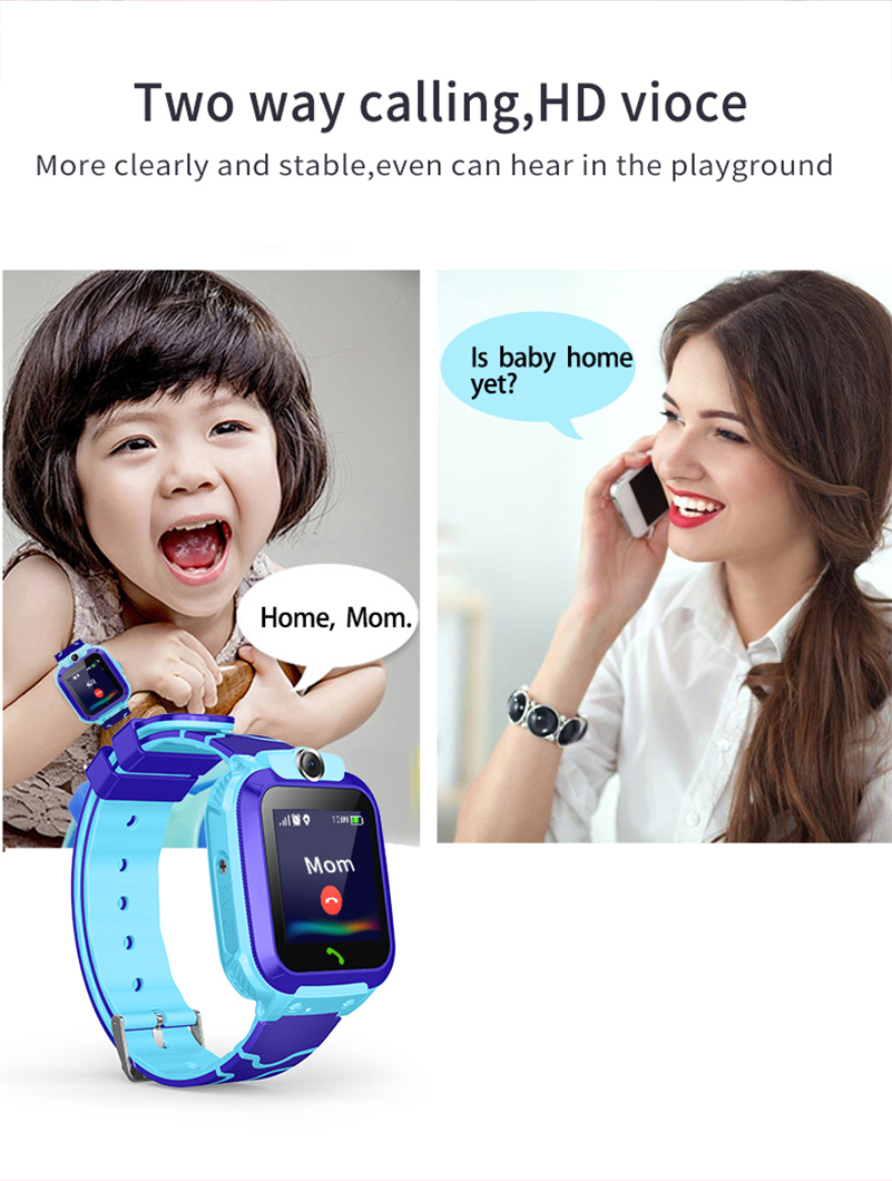 Smartwatch Watches For Kid Boy With Alarm - Reloj Inteligente a Prueba de Agua
