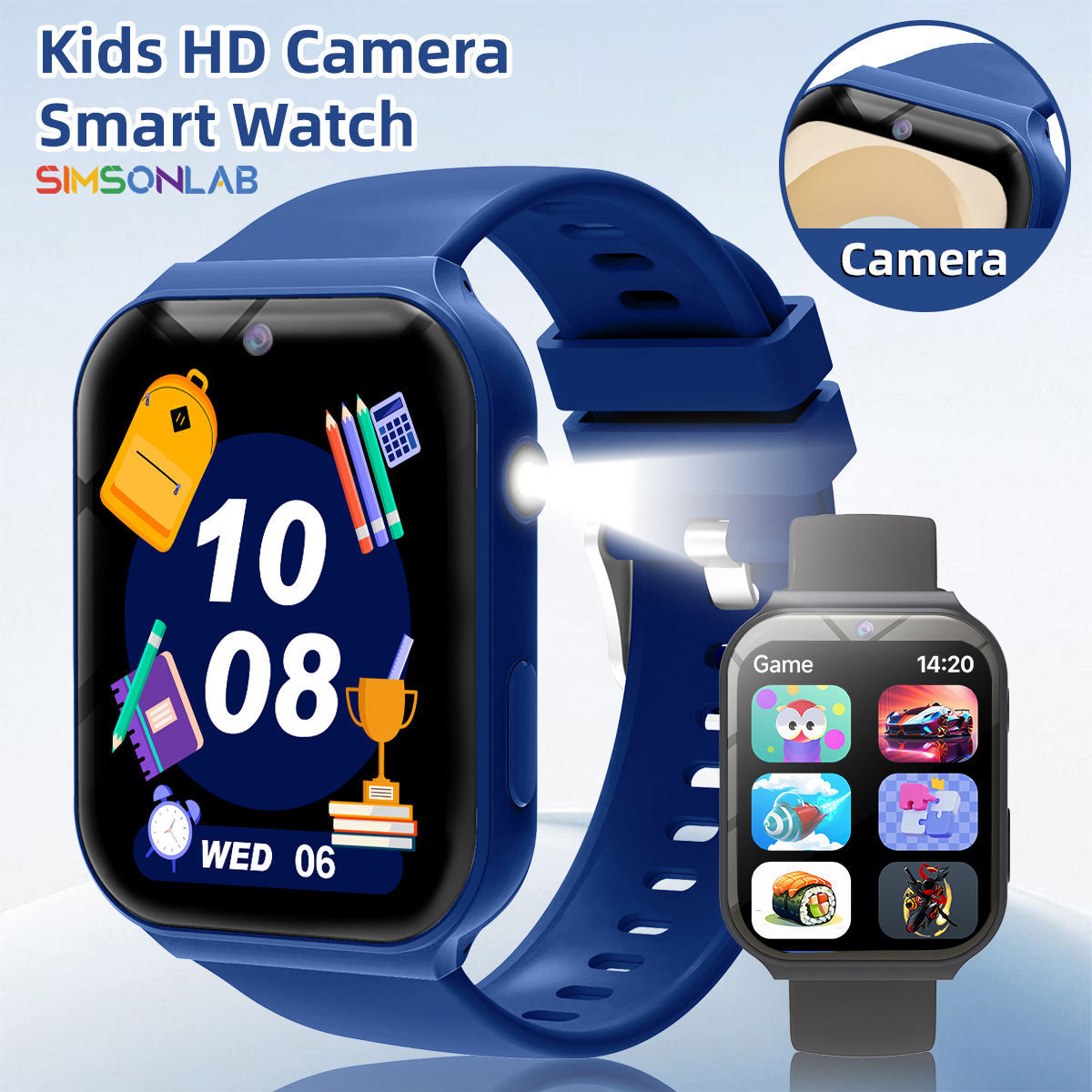 Smartwatch Watches For Kid Boy With Alarm - Reloj Inteligente 2026 para Niños, con