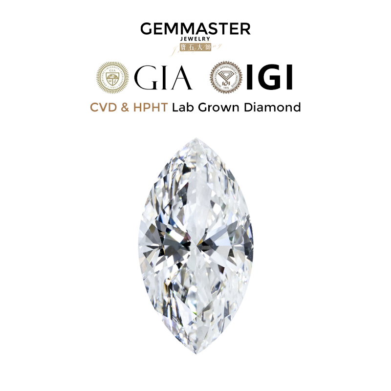 Vs Smartwatch - Diamante de corte Marquesa cultivado en