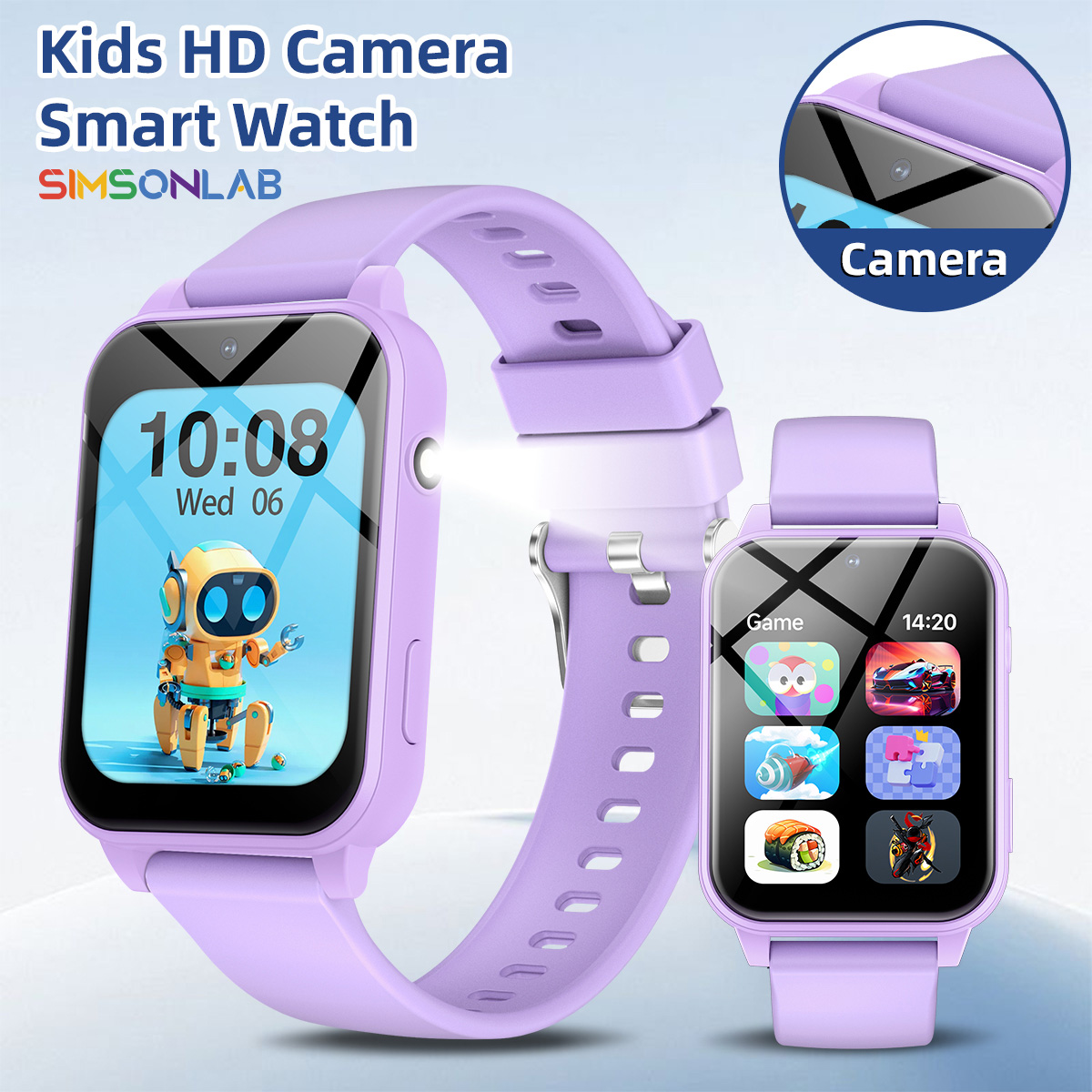 Smartwatch Watches For Kid Boy With Alarm - Reloj Inteligente Infantil 2026, Multifuncional, con
