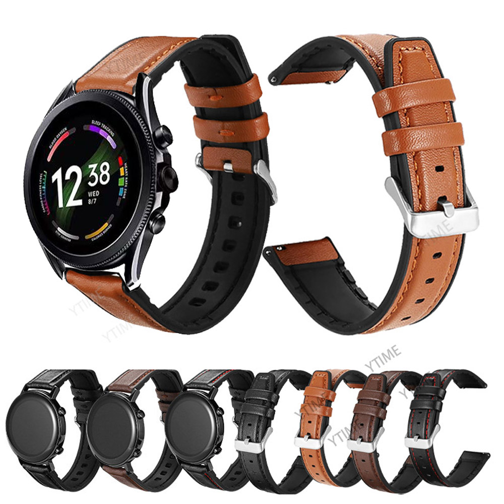 Fossil Watches Smartwatch Gen 5 - Correa de cuero de silicona de