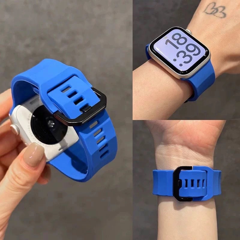 Smartwatch Premium Watches For Men - Correa de reloj de silicona suave