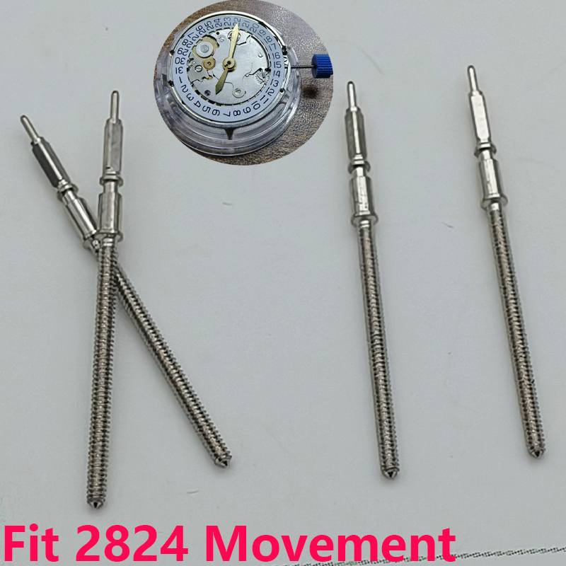 Watch Crown Stem - 2/4 Piezas de Repuesto de Corona
