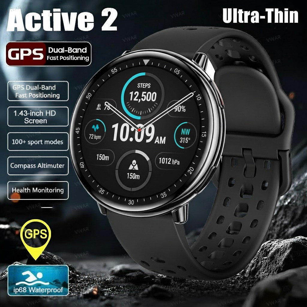 Smartwatch Samsung Watches For Women - 2025New Active 2 reloj inteligente con