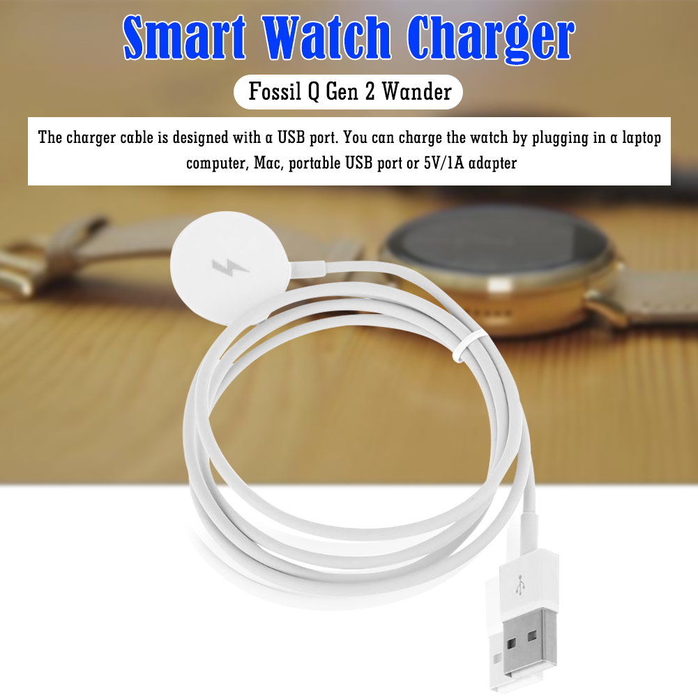 Fossil Watches Smartwatch Gen 3 - Cable de Carga USB para Reloj,