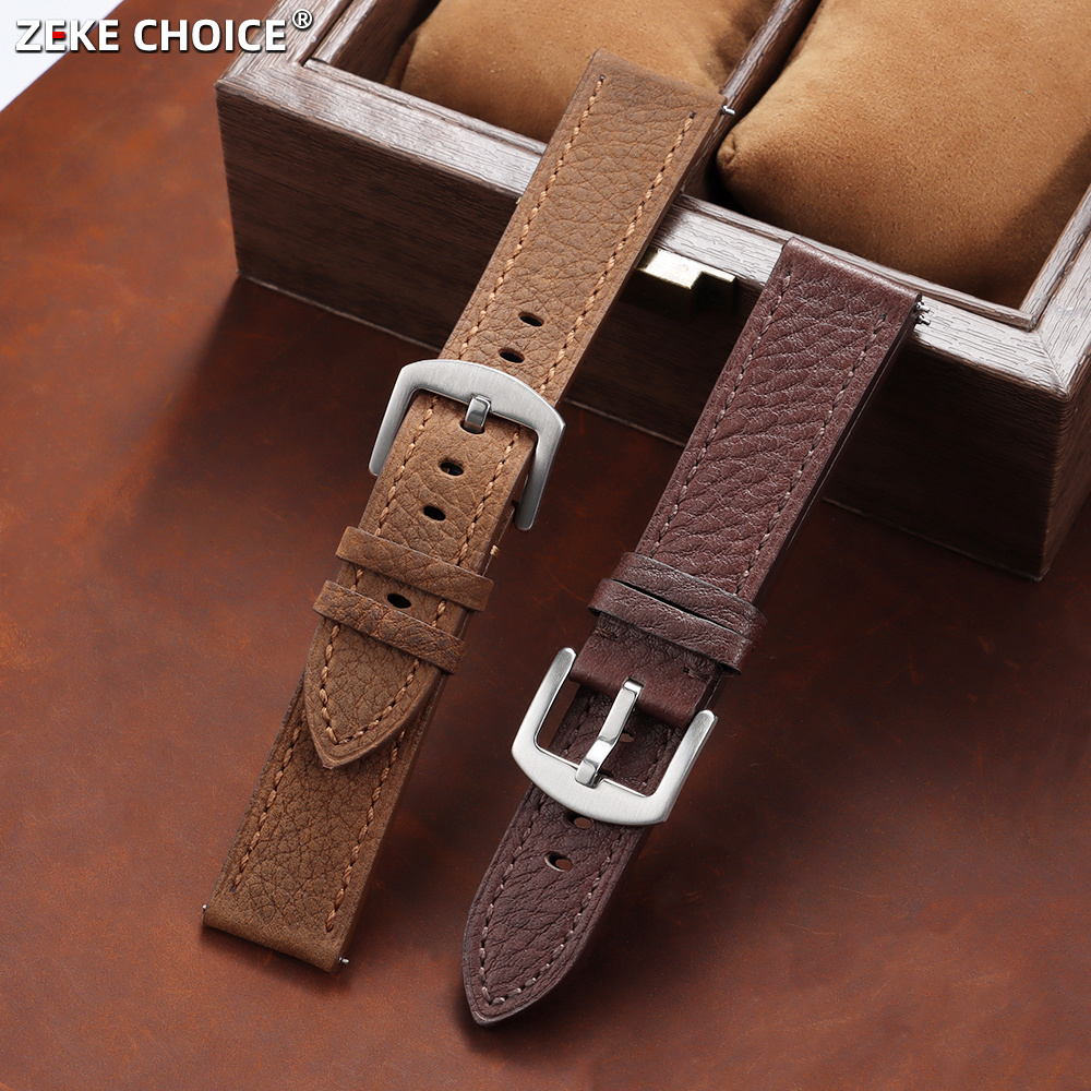 Correa de reloj de cuero genui - Omega Watches Smartwatch reseña y precio