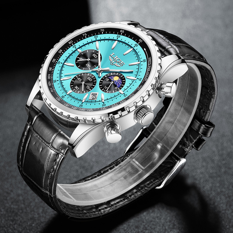 Reloj LIGE de Lujo para Hombre - Smartwatch Watches Brands For Men reseña y precio