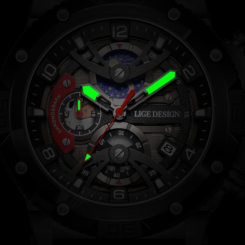Reloj LIGE de lujo para hombre - Smartwatch Watches Brands For Men reseña y precio