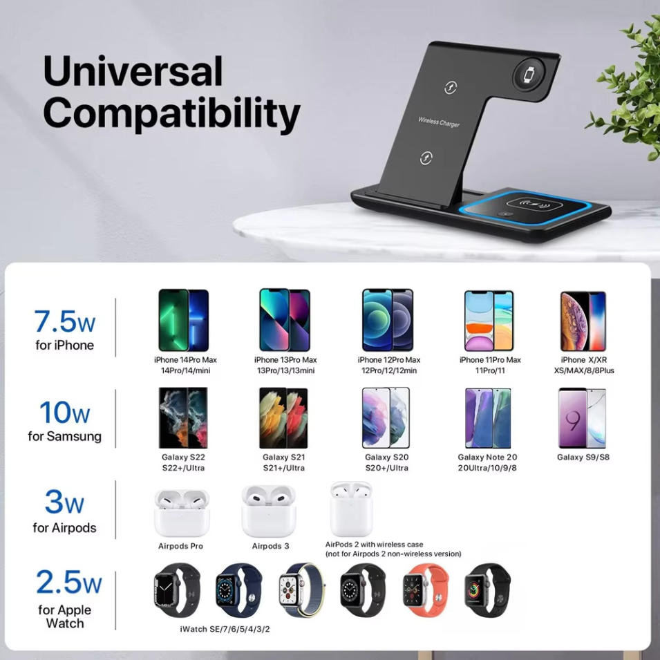 Cargador Inalámbrico Rápido, E - Watch 7 Smartwatch Iphone reseña y precio