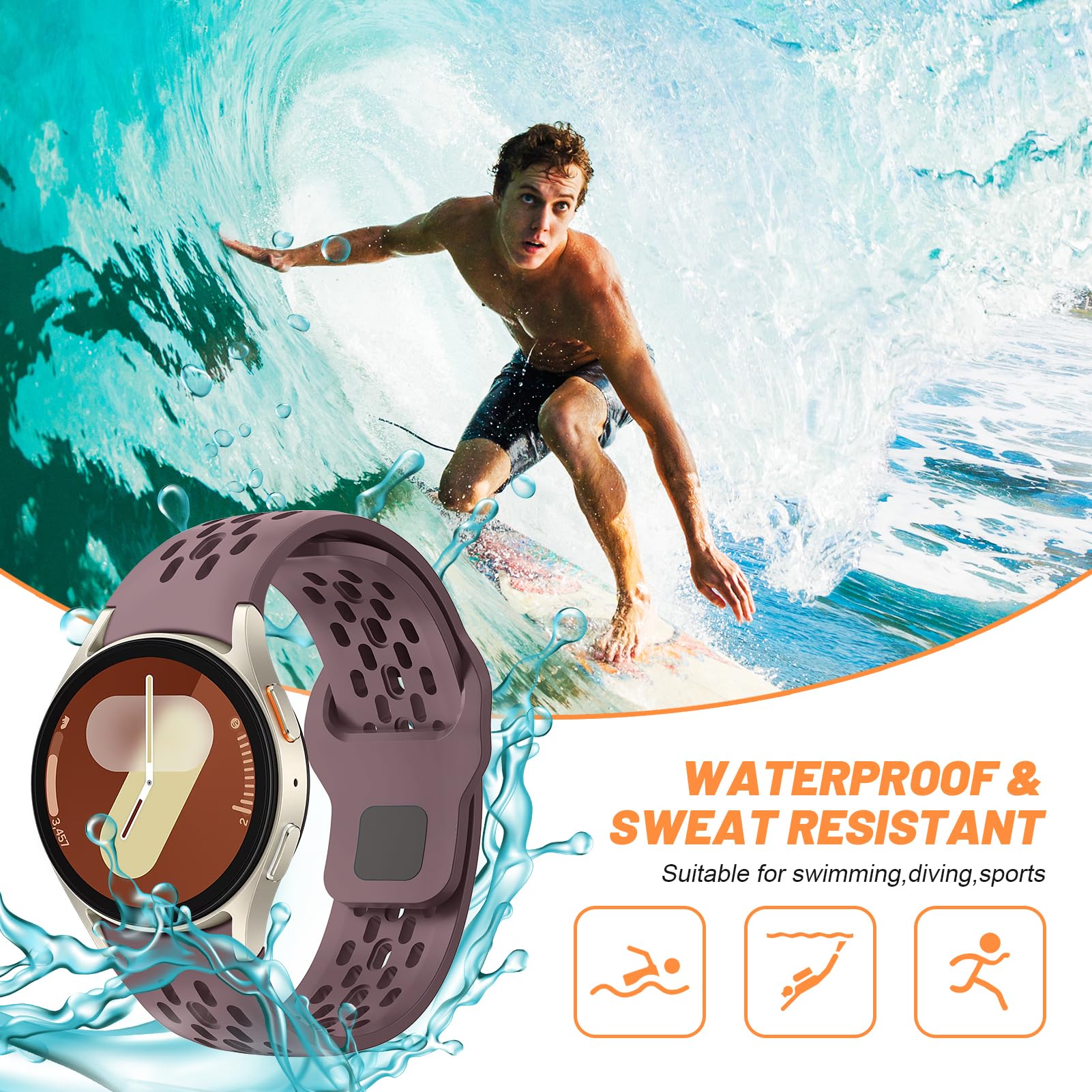 Correa para Samsung Galaxy Wat - Smartwatch Samsung Watches For Women reseña y precio
