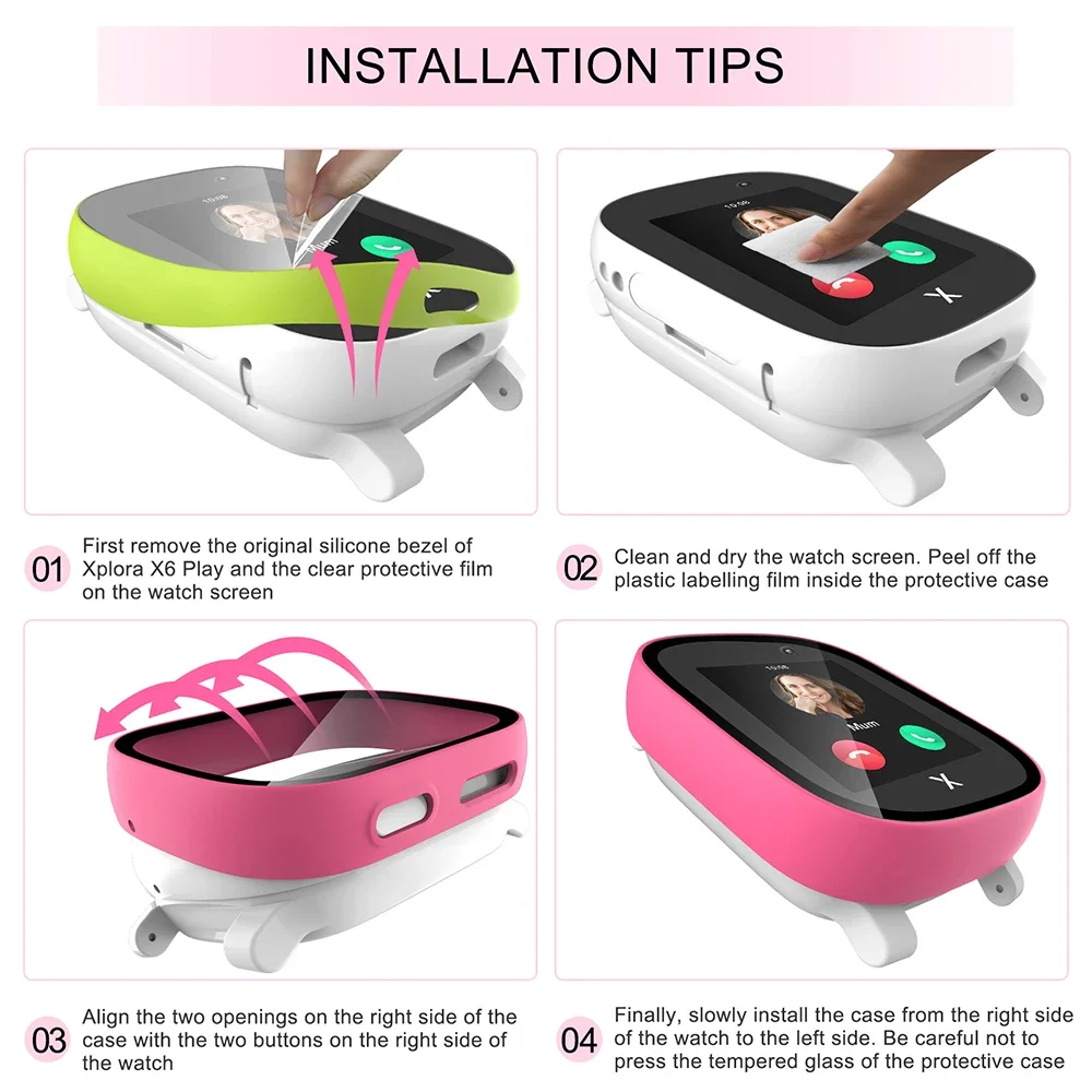 Funda para Xploar X6 Play Kids - Smartwatch Watches Kids reseña y precio