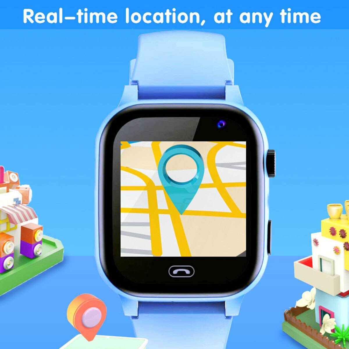 Reloj inteligente para niños c - Smartwatch Watches For Kid Boy With Alarm reseña y precio