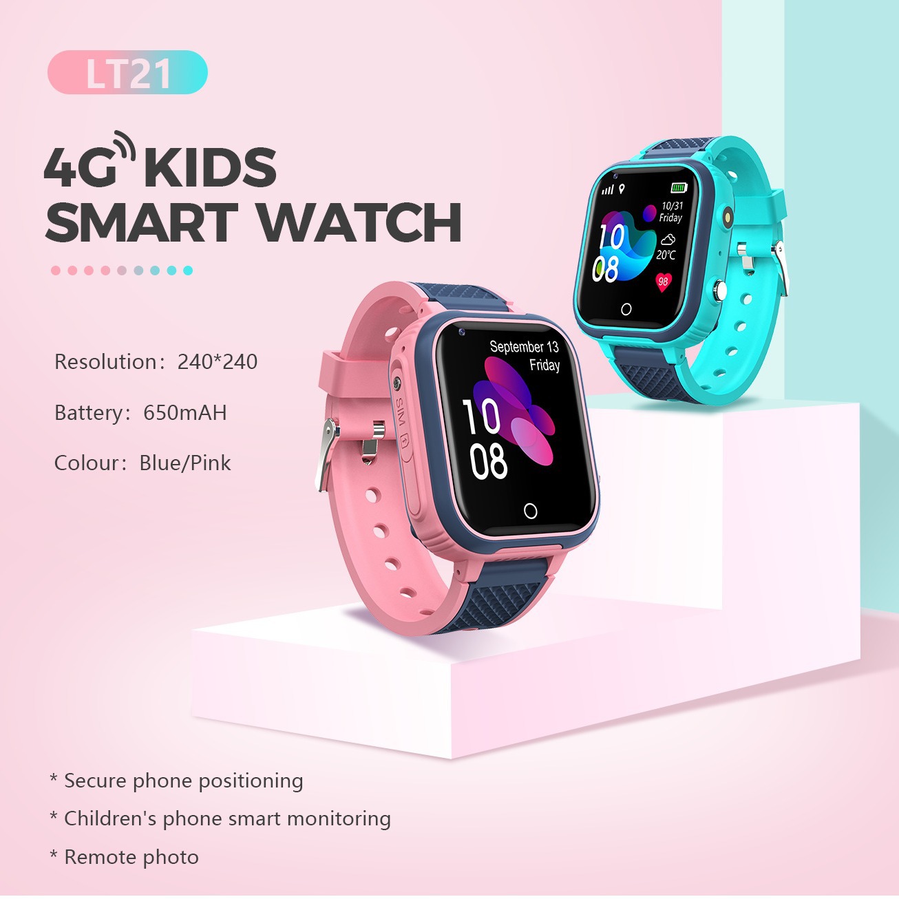 Reloj inteligente para niños,  - Smartwatch Watches Kids reseña y precio