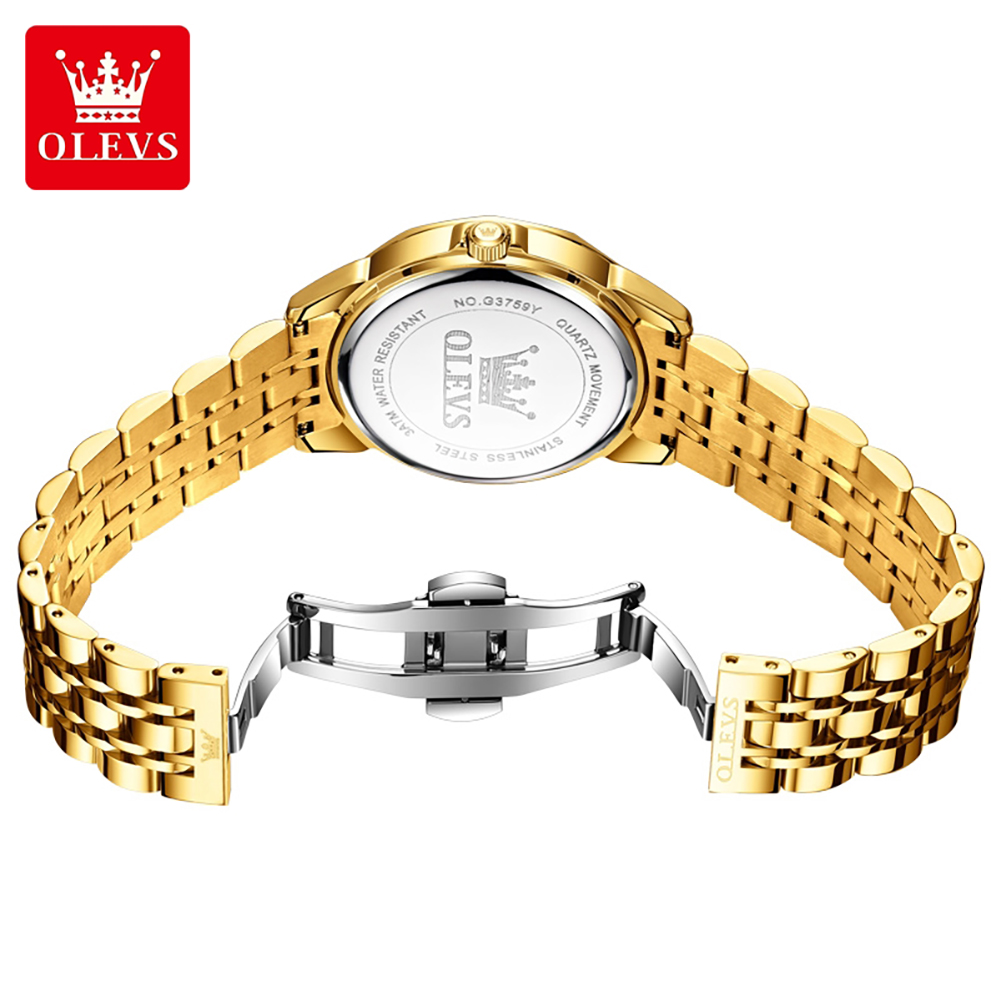 Relojes OLEVS 3759 originales  - Smartwatch Watches Brands For Men reseña y precio