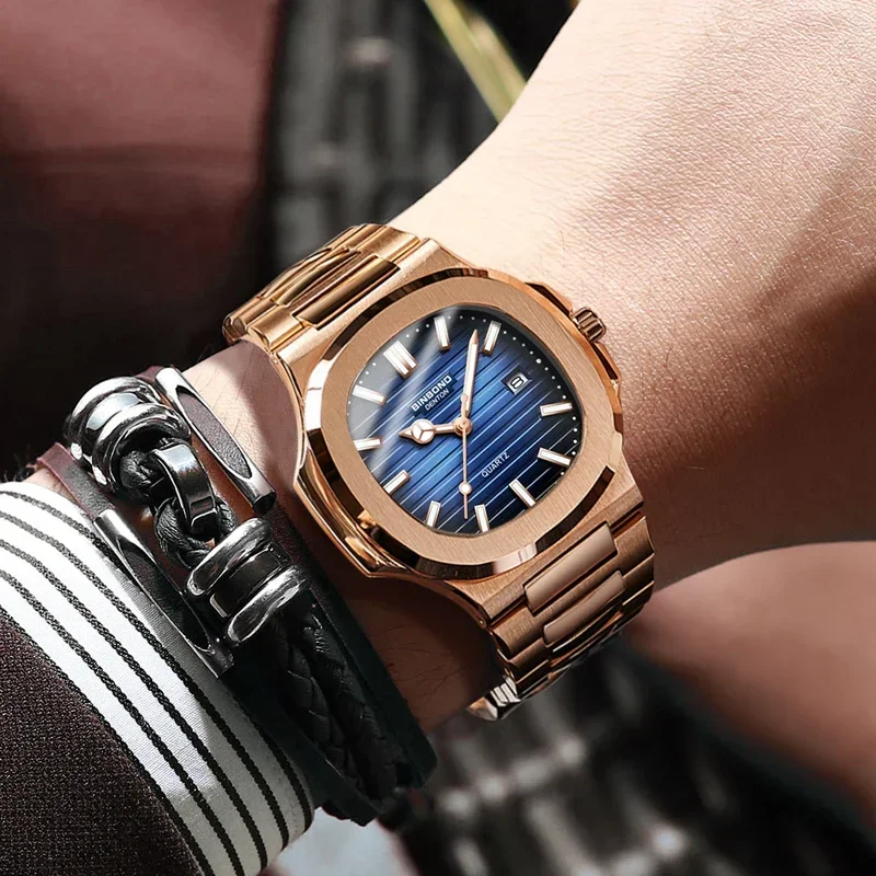 Nuevo reloj suizo informal de  - Smartwatch New Watches For Men reseña y precio