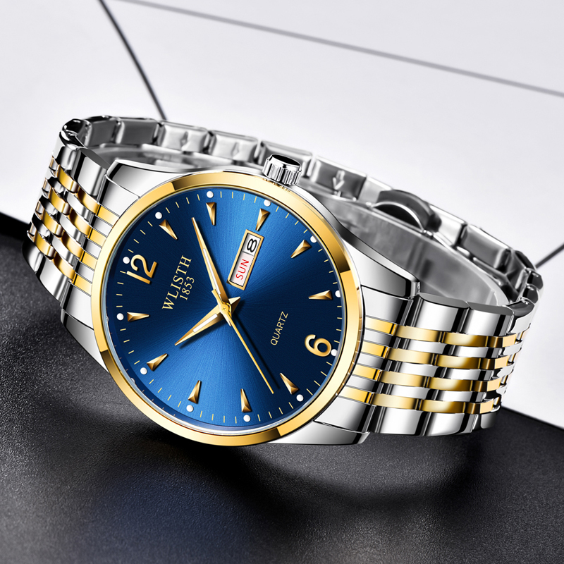 Relojes de cuarzo de lujo para - Smartwatch Watches Brands For Men reseña y precio