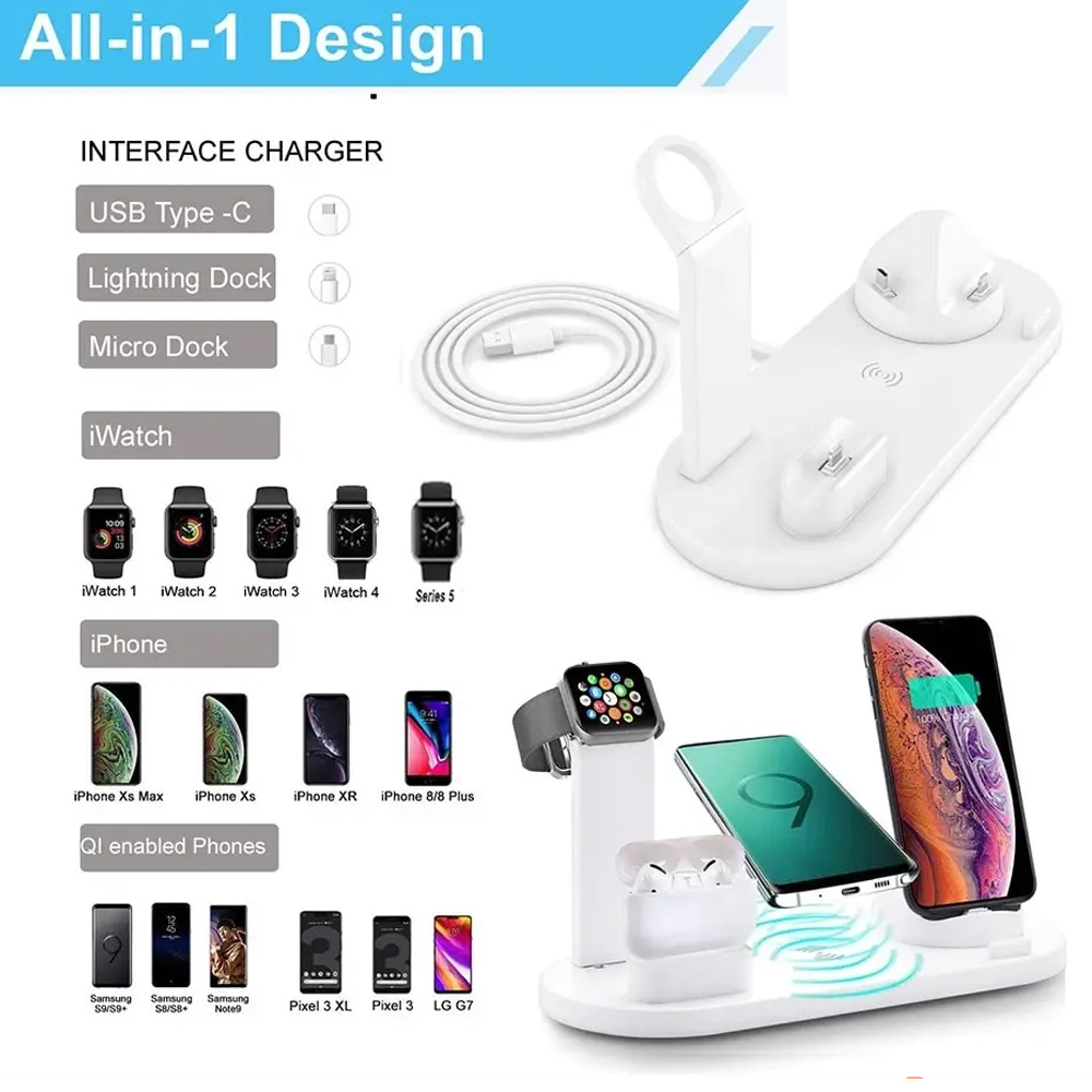Base de Carga Inalámbrica 7 en - Watch 7 Smartwatch Iphone reseña y precio