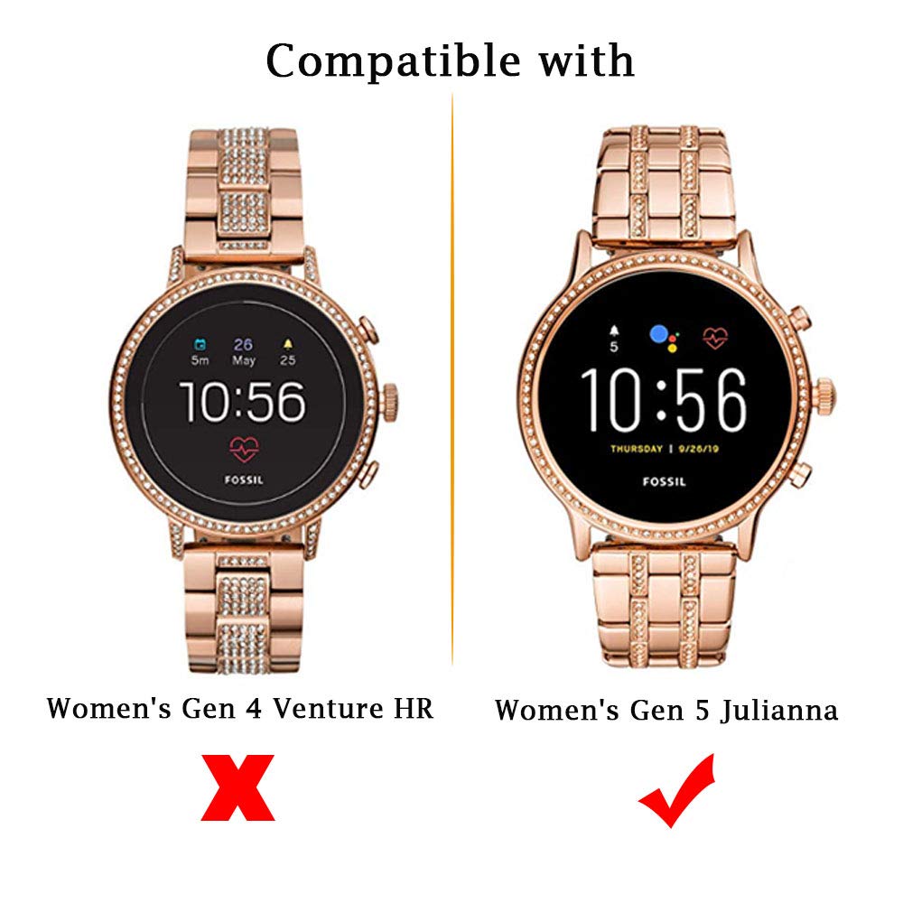 Vidrio templado de 2 piezas pa - Fossil Watches Smartwatch Gen 5 reseña y precio
