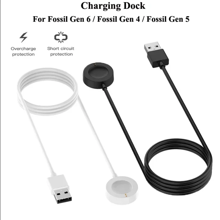 Base de Carga Magnética USB Rá - Fossil Watches Smartwatch Gen 5 reseña y precio
