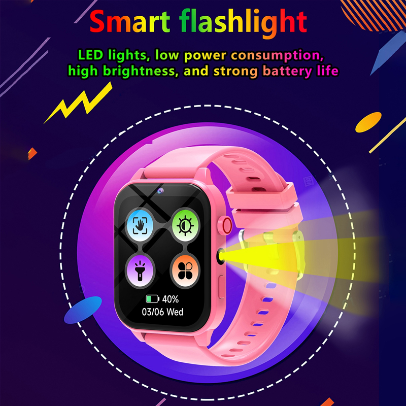 Reloj inteligente con linterna - Smartwatch Watches For Kid Boy With Alarm reseña y precio