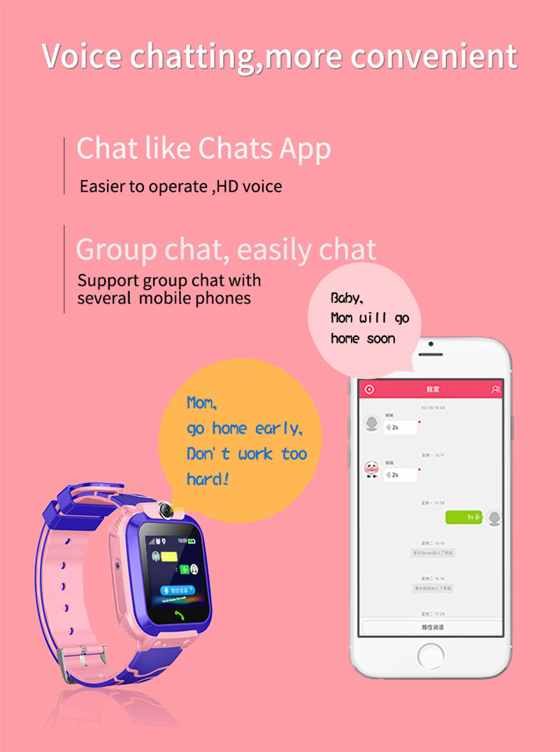 Reloj Inteligente a Prueba de  - Smartwatch Watches For Kid Boy With Alarm reseña y precio