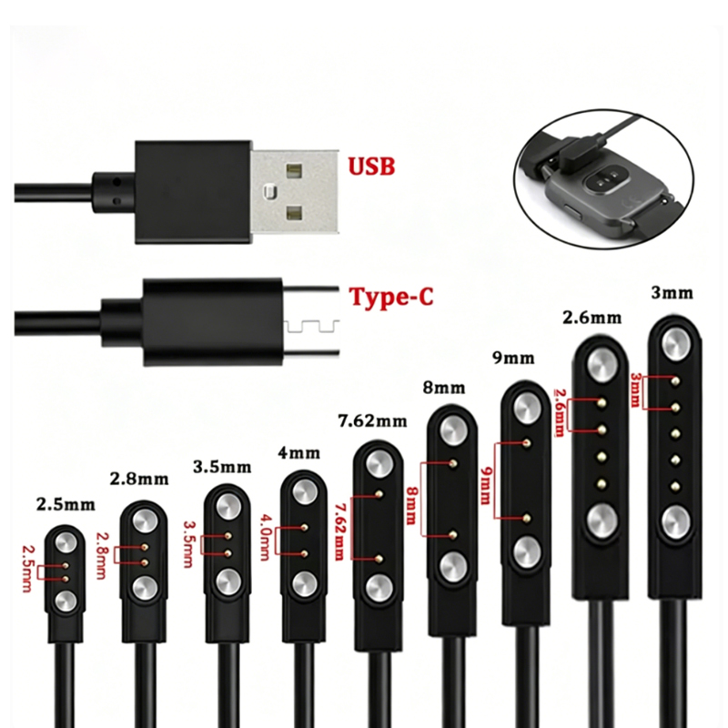 Cable de carga magnético USB t - Smartwatch Watches Kids reseña y precio