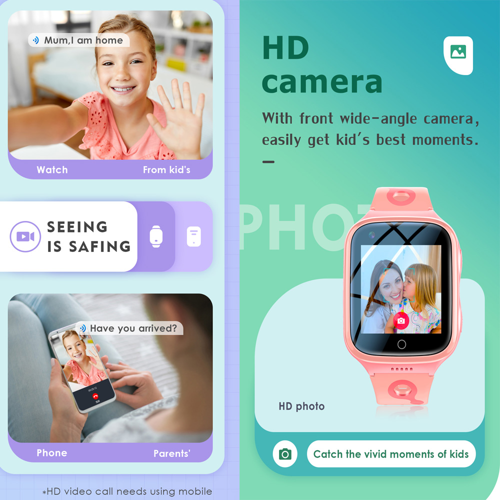 Reloj Inteligente 4G para Niño - Smartwatch Watches For Kid Boy With Alarm reseña y precio