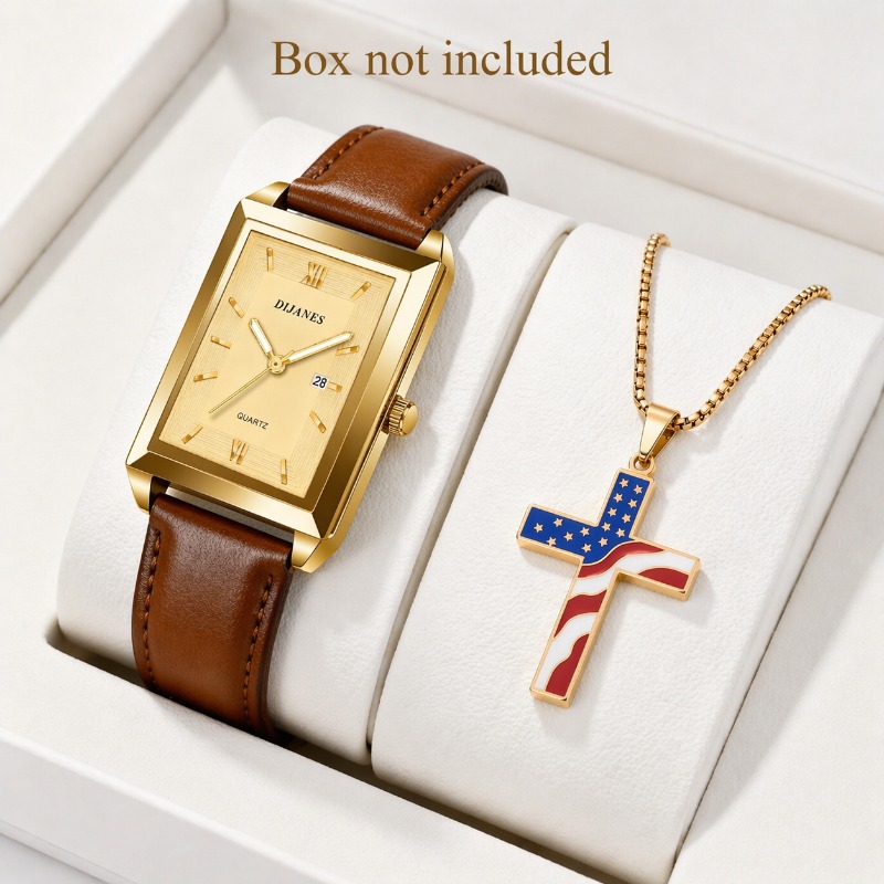 Conjunto de Reloj y Collar par - Smartwatch Watches Brands For Men reseña y precio