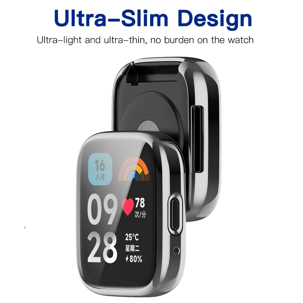 Funda protectora de pantalla d - Watch Redmi reseña y precio