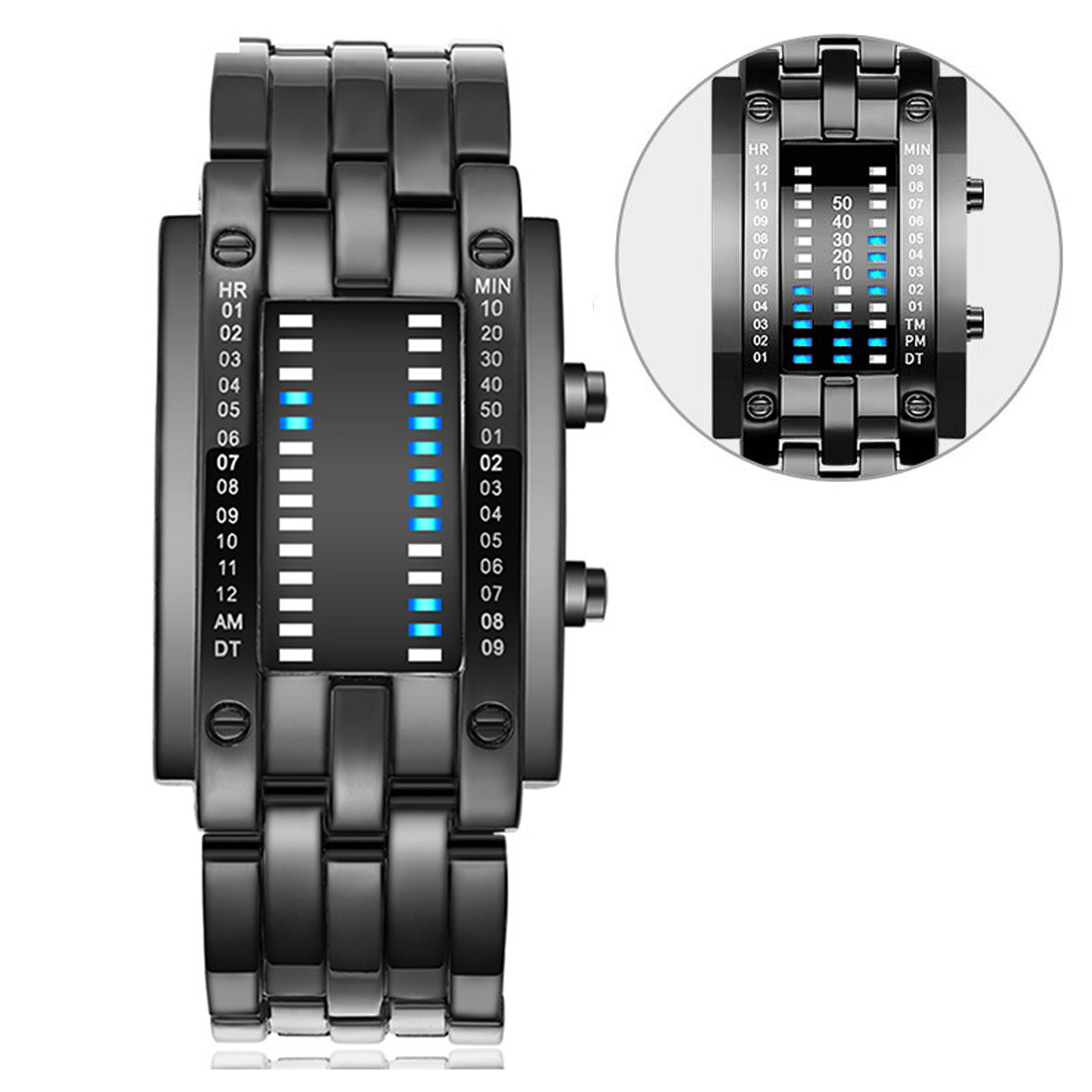 Reloj electrónico Digital LED  - Smartwatch Premium Watches For Men reseña y precio