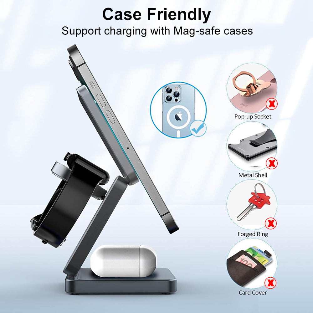 Soporte de cargador inalámbric - Watch 7 Smartwatch Iphone reseña y precio