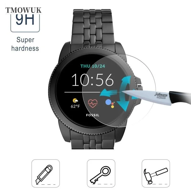 Protector de pantalla de vidri - Fossil Watches Smartwatch Gen 5 reseña y precio
