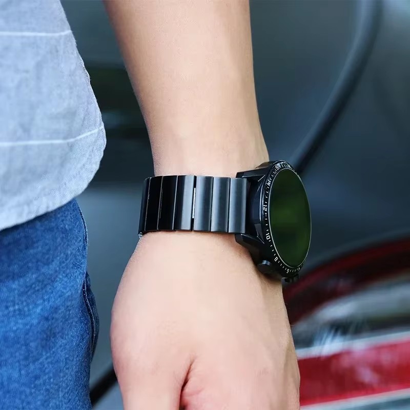 Correa de reloj de acero inoxi - Omega Watches Smartwatch reseña y precio