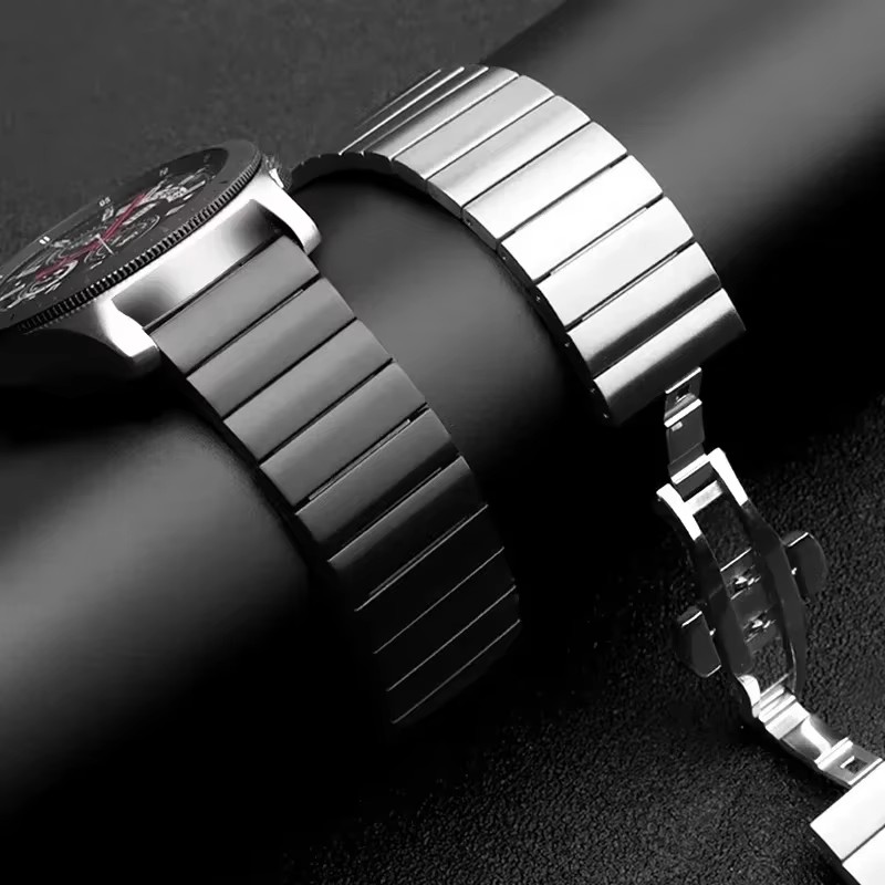 Correa de reloj de acero inoxi - Omega Watches Smartwatch reseña y precio
