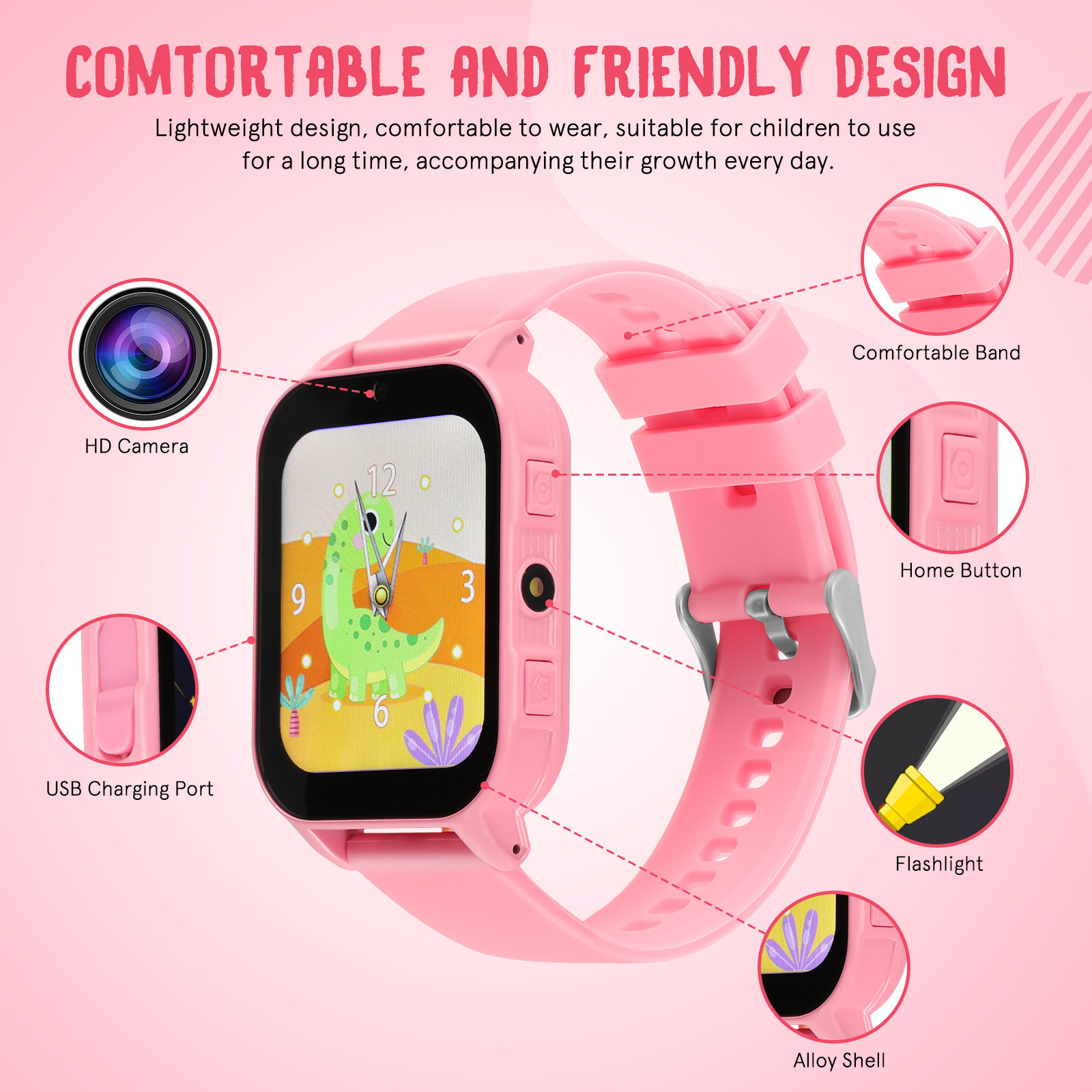 Reloj para Niños con Juegos, R - Smartwatch Watches Kids reseña y precio