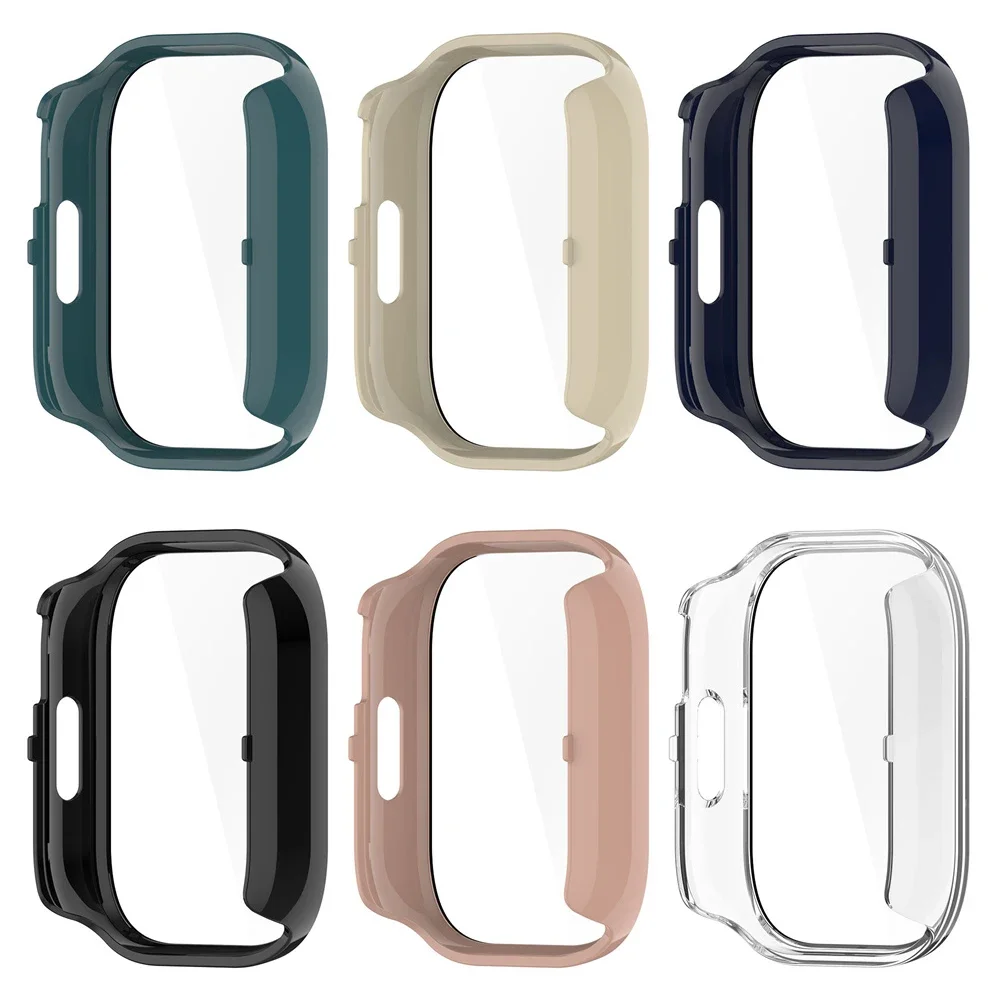 Vidrio templado + funda de PC  - Watch Redmi reseña y precio