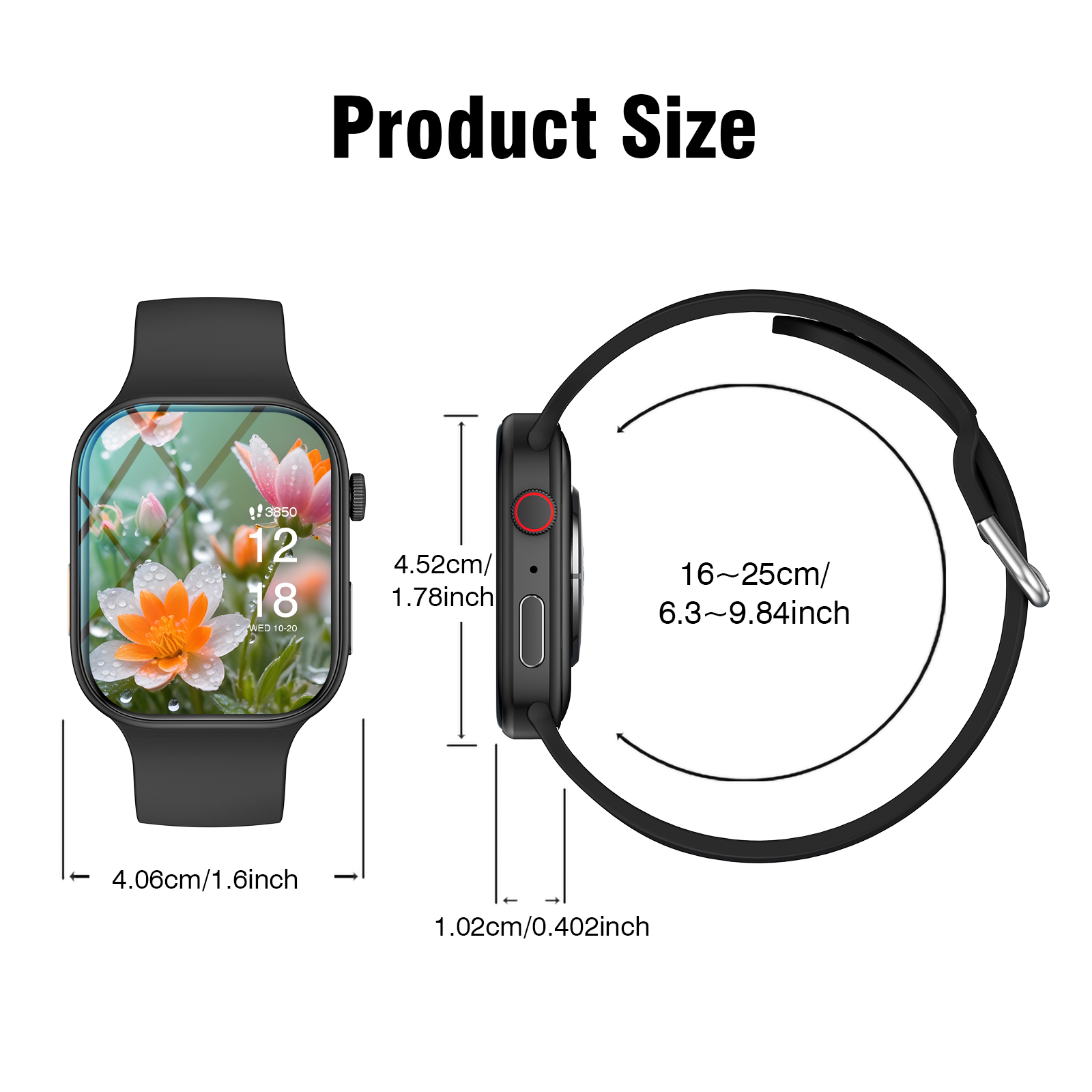 Nuevo Reloj Inteligente Deport - Watch 7 Smartwatch Iphone reseña y precio