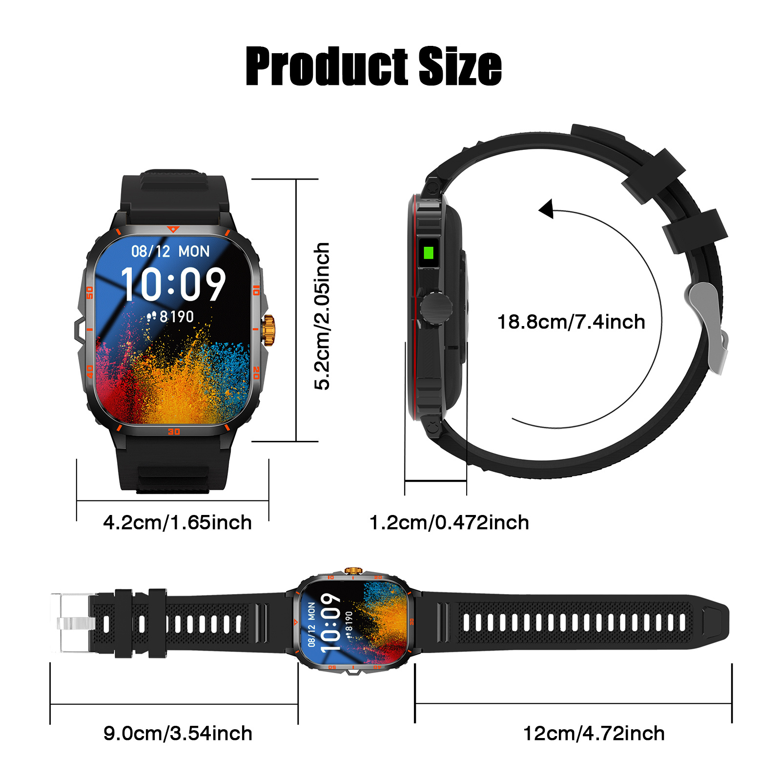 El nuevo reloj inteligente clá - Watch 7 Smartwatch Iphone reseña y precio
