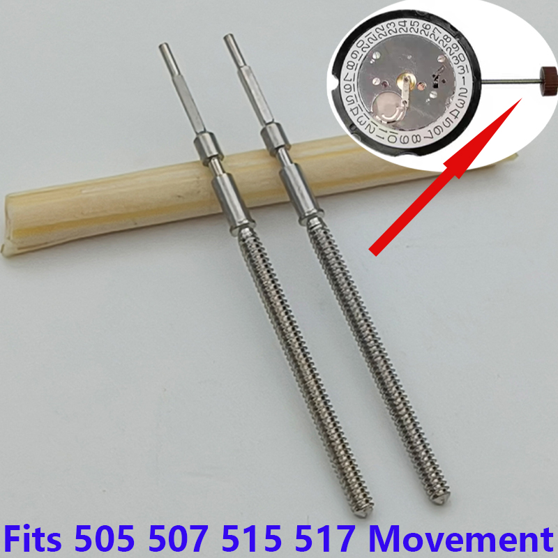 2/4 Uds 505 507 515 517 vástag - Watch Crown Stem reseña y precio