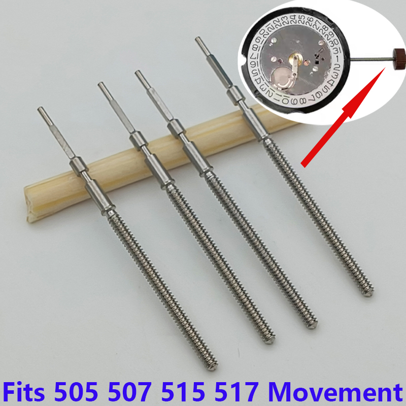 2/4 Uds 505 507 515 517 vástag - Watch Crown Stem reseña y precio