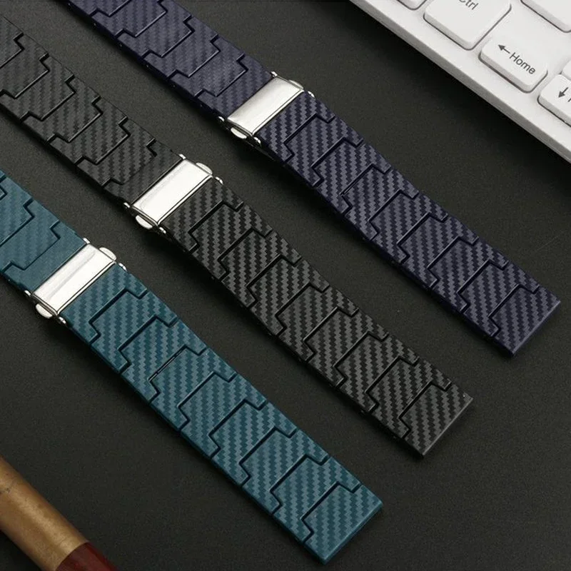 Correa de fibra de carbono de  - Smartwatch Samsung Watches For Women reseña y precio