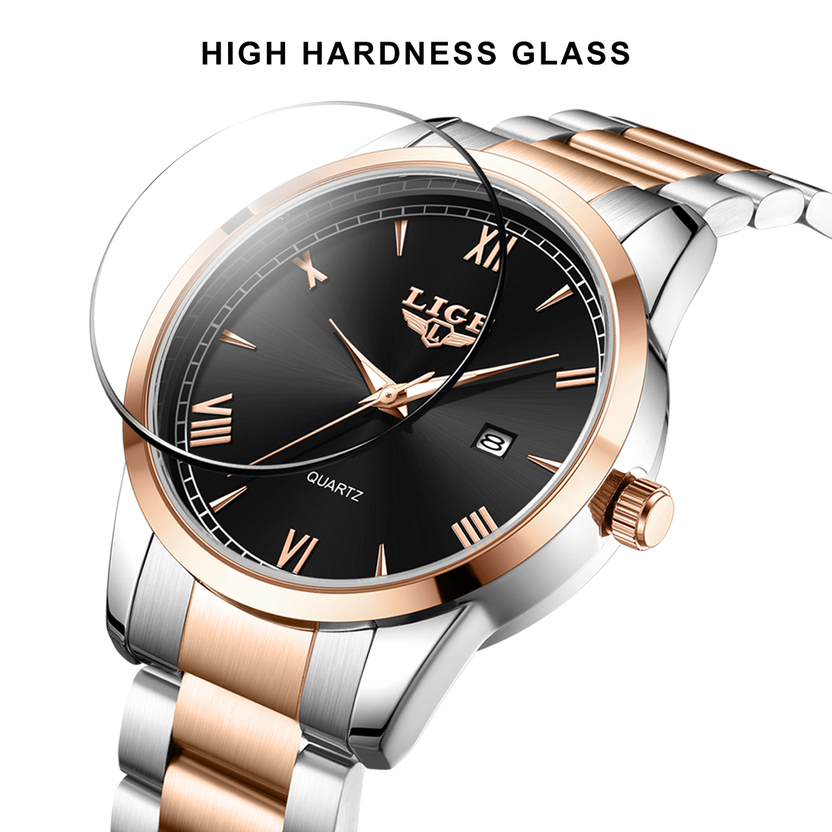 Nuevos relojes de cuarzo de lu - Smartwatch New Watches For Men reseña y precio