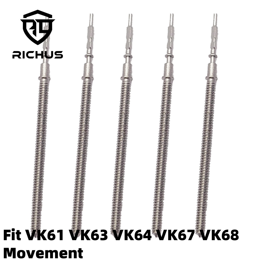 RICHUS VK-vástago de reloj, pi - Watch Crown Stem reseña y precio